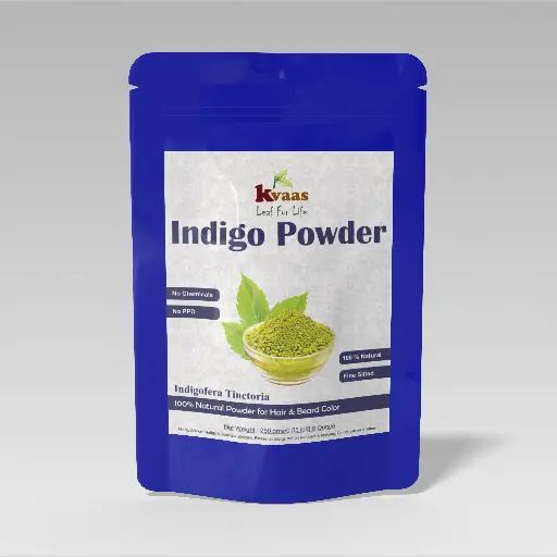 Kvaas Natural Indigo Powder 227 Gram