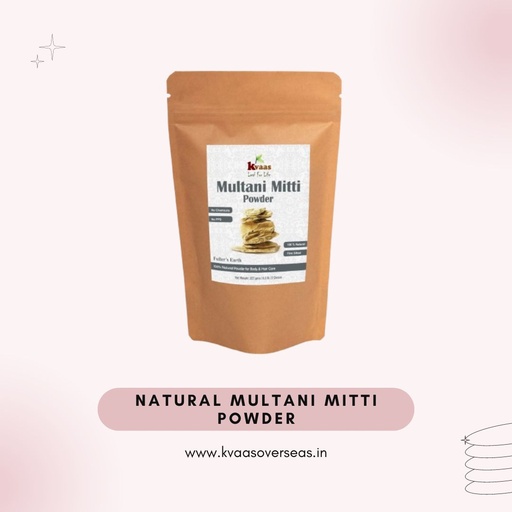 Kvaas Natural Multani Mitti Powder 227 Gram Pack